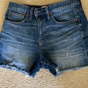 Madewell denim short size 28